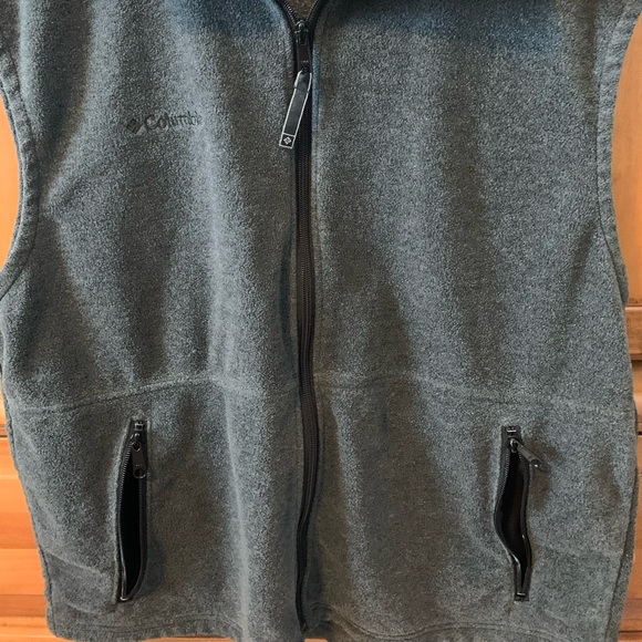 Gray Columbia Fleece Vest - Picture 5 of 5